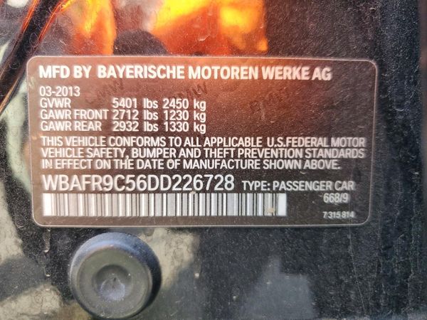2013 BMW 550