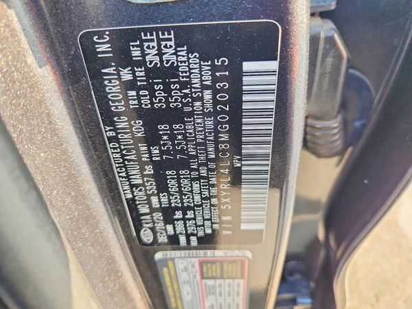 2021 KIA SORENTO S