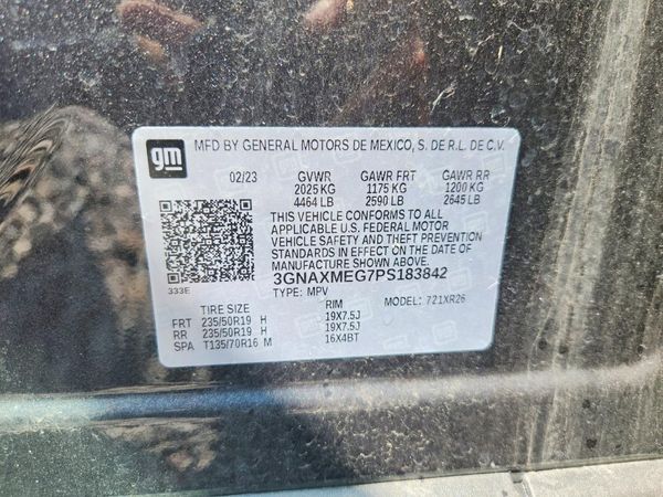 2023 CHEVROLET EQUINOX RS (3LT)