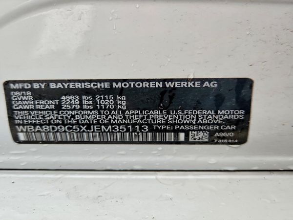 2018 BMW 330