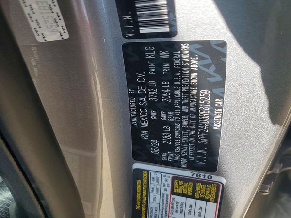 2024 KIA FORTE LX, LXS