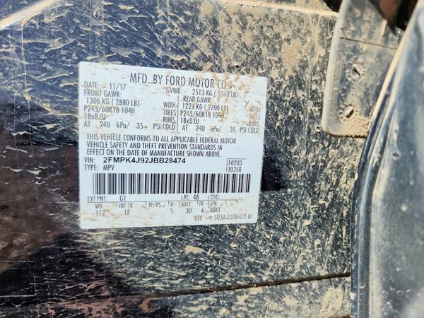 2018 FORD EDGE