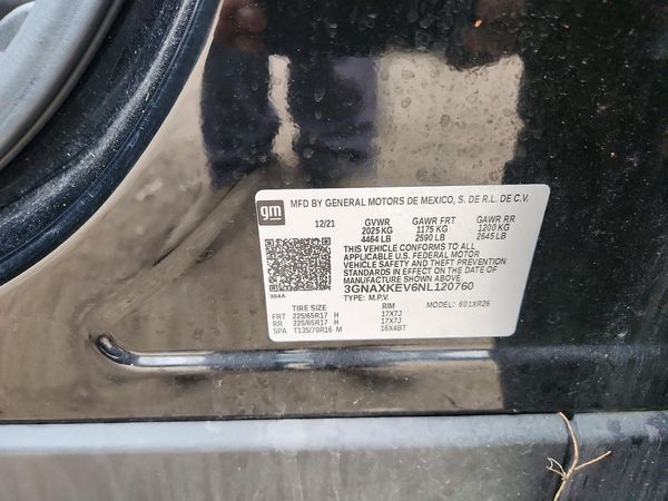 2022 CHEVROLET EQUINOX LT (1LT)