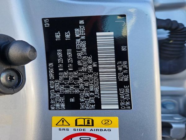 2016 LEXUS NX 200T 200t Luxury