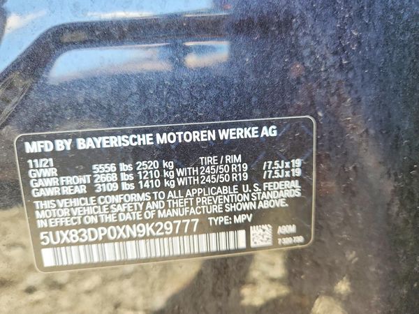 2022 BMW X3