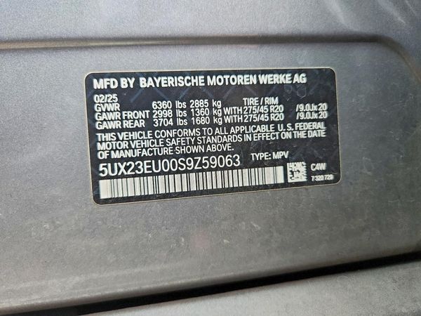 2025 BMW X5 xDrive40i