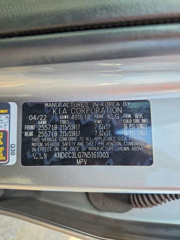 2022 KIA NIRO EV S, EX