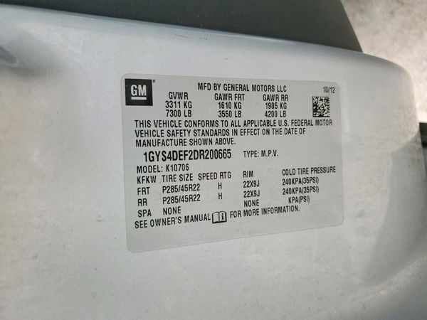 2013 CADILLAC ESCALADE