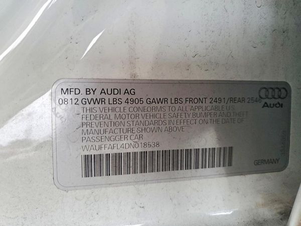 2013 AUDI A4