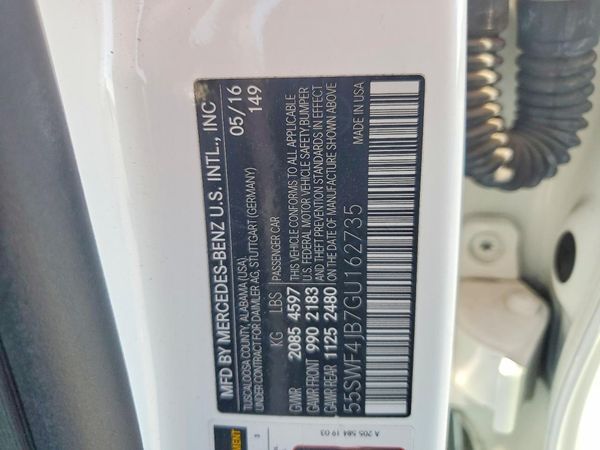 2016 MERCEDES-BENZ C C300