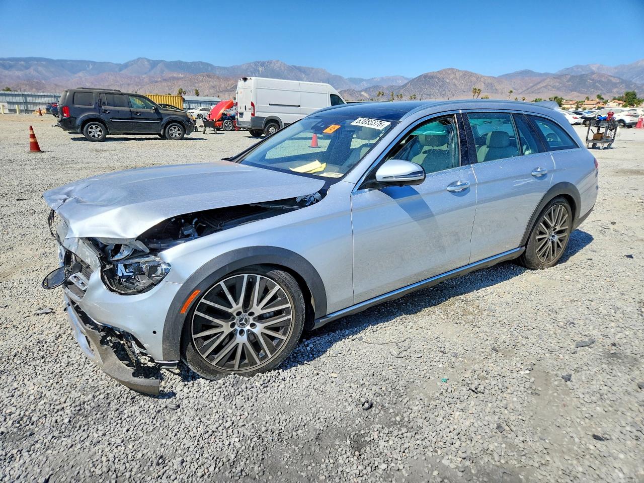 2021 MERCEDES-BENZ E-CLASS E450-4M — Front 3/4