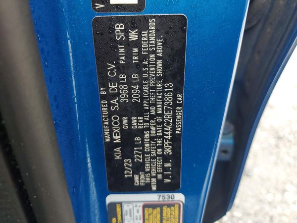 2024 KIA FORTE GT