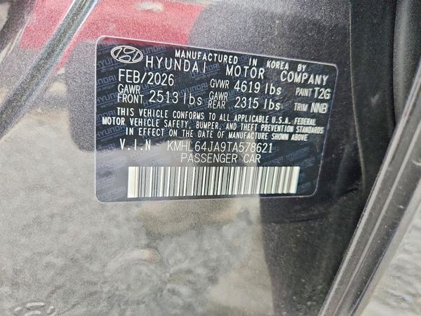 2026 HYUNDAI SONATA SEL Sport