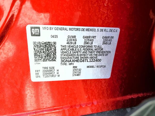 2026 CHEVROLET EQUINOX 1LT