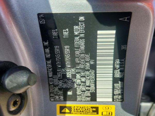 2014 TOYOTA HIGHLANDER Base/Hybrid