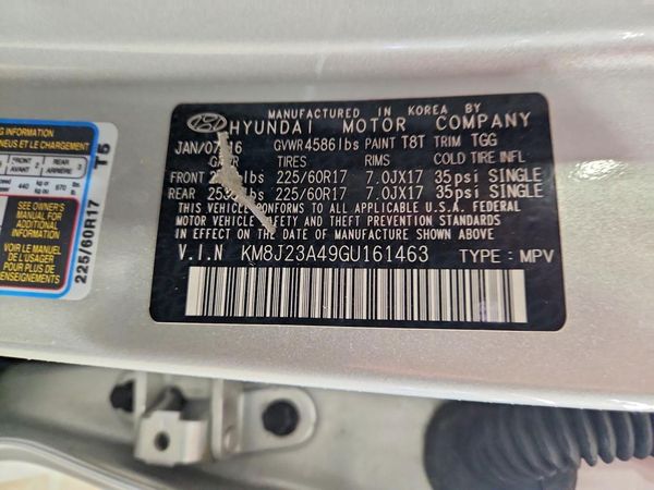 2016 HYUNDAI TUCSON SE