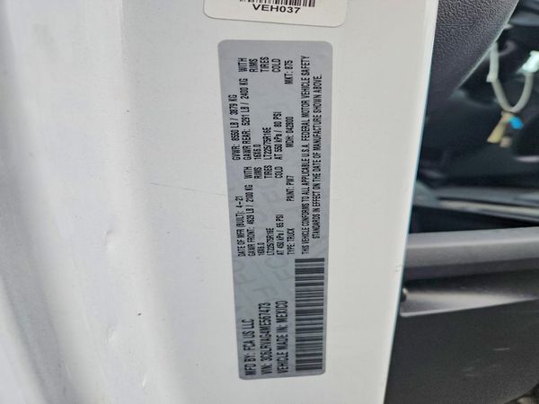 2021 RAM PROMASTER 1500