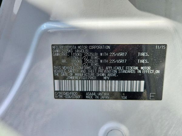 2016 TOYOTA RAV4 LE (X Grade)