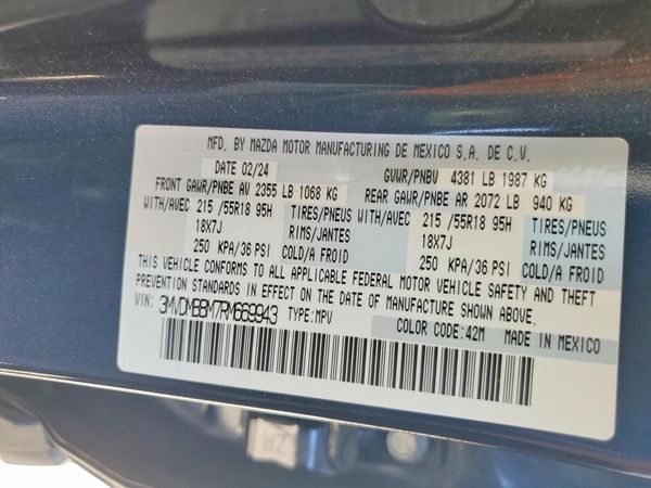 2024 MAZDA CX-30 Select Sport Package