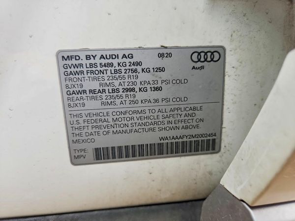 2021 AUDI Q5