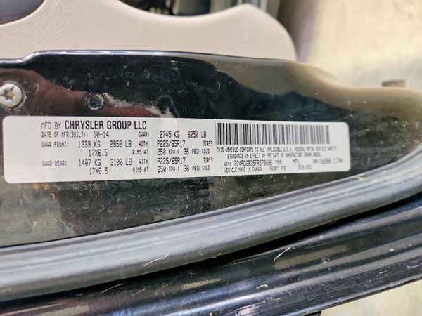 2015 DODGE GRAND CARAVAN SE