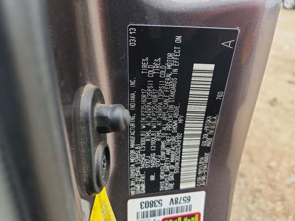 2013 TOYOTA SIENNA