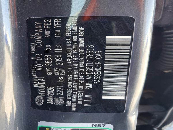 2026 HYUNDAI ELANTRA