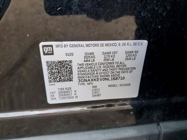 2022 CHEVROLET EQUINOX