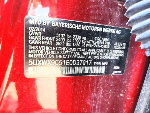 2014 BMW X3 xDrive28i