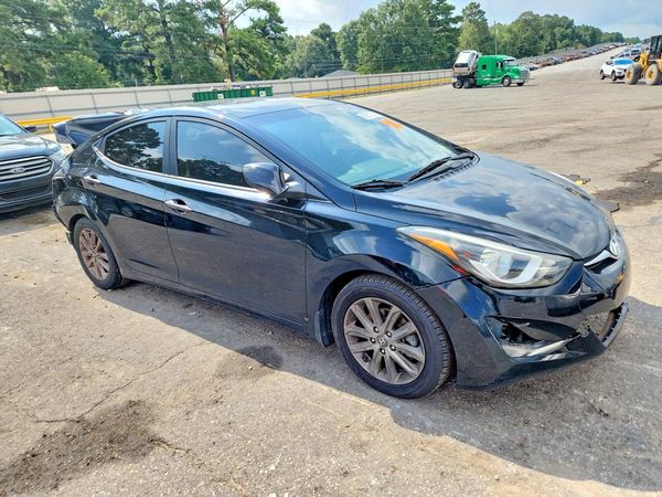 2015 HYUNDAI ELANTRA GLS(Middle) — Passenger 3/4