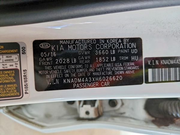 2017 KIA RIO LX