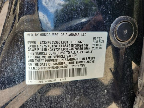 2017 ACURA MDX