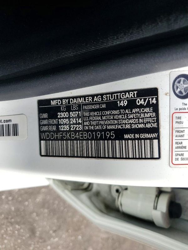 2014 MERCEDES-BENZ E E350