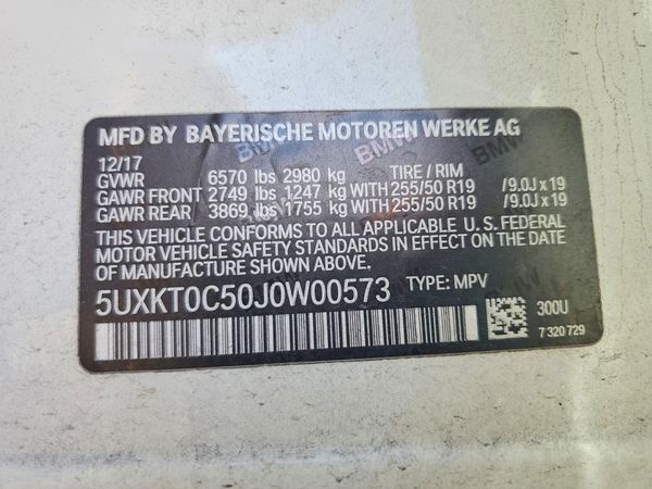 2018 BMW X5