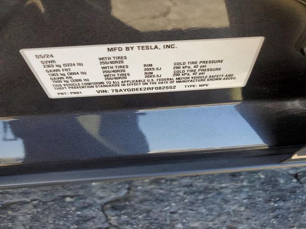 2024 TESLA MODEL Y