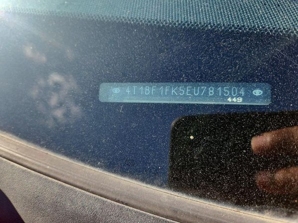2014 TOYOTA CAMRY