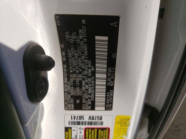 2014 TOYOTA SIENNA