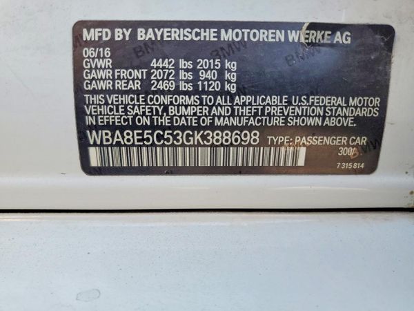 2016 BMW 328