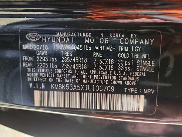 2018 HYUNDAI KONA Ultimate