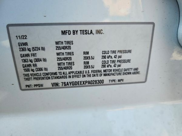2023 TESLA MODEL Y