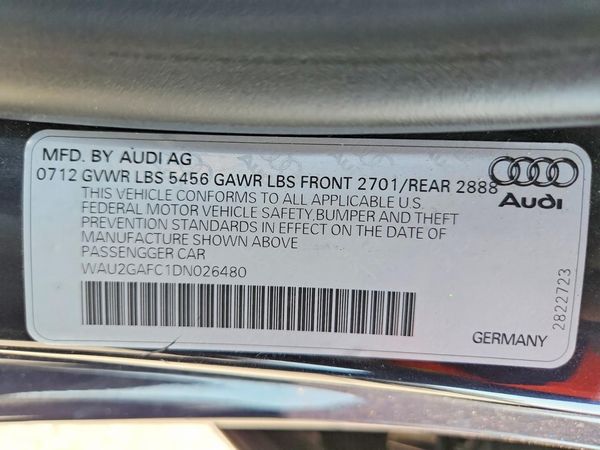 2013 AUDI A7 quattro Prestige