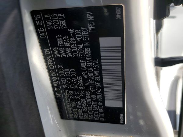 2016 VOLVO XC60 SV33 Premier