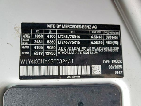 2025 MERCEDES-BENZ SPRINTER