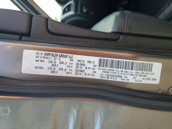 2013 JEEP GRAND CHER Laredo