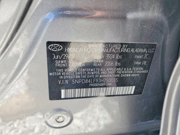2018 HYUNDAI ELANTRA
