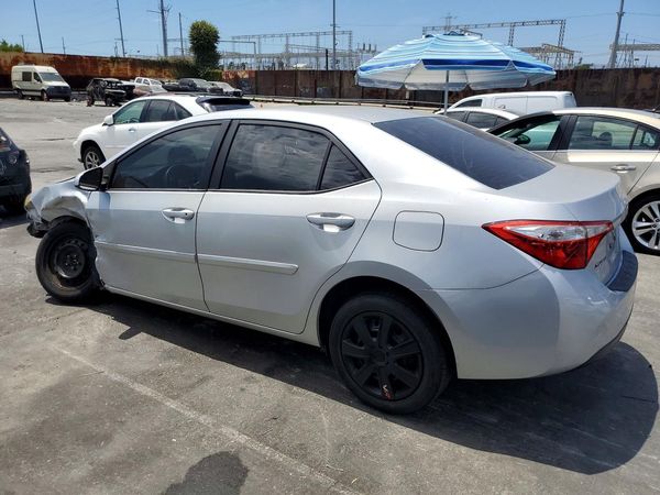 2016 TOYOTA COROLLA L/LE
