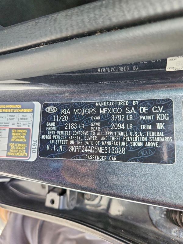 2021 KIA FORTE