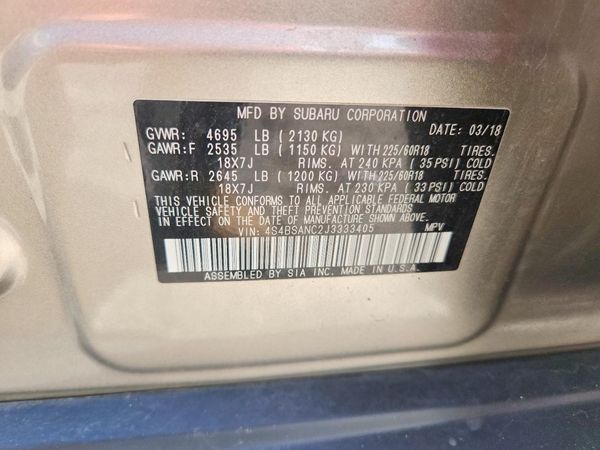 2018 SUBARU OUTBACK Limited+M/R+ES+NAVI