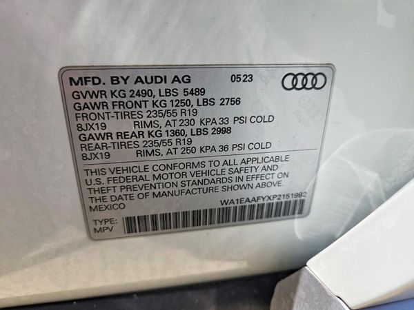 2023 AUDI Q5