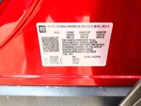 2026 CHEVROLET EQUINOX 2LT